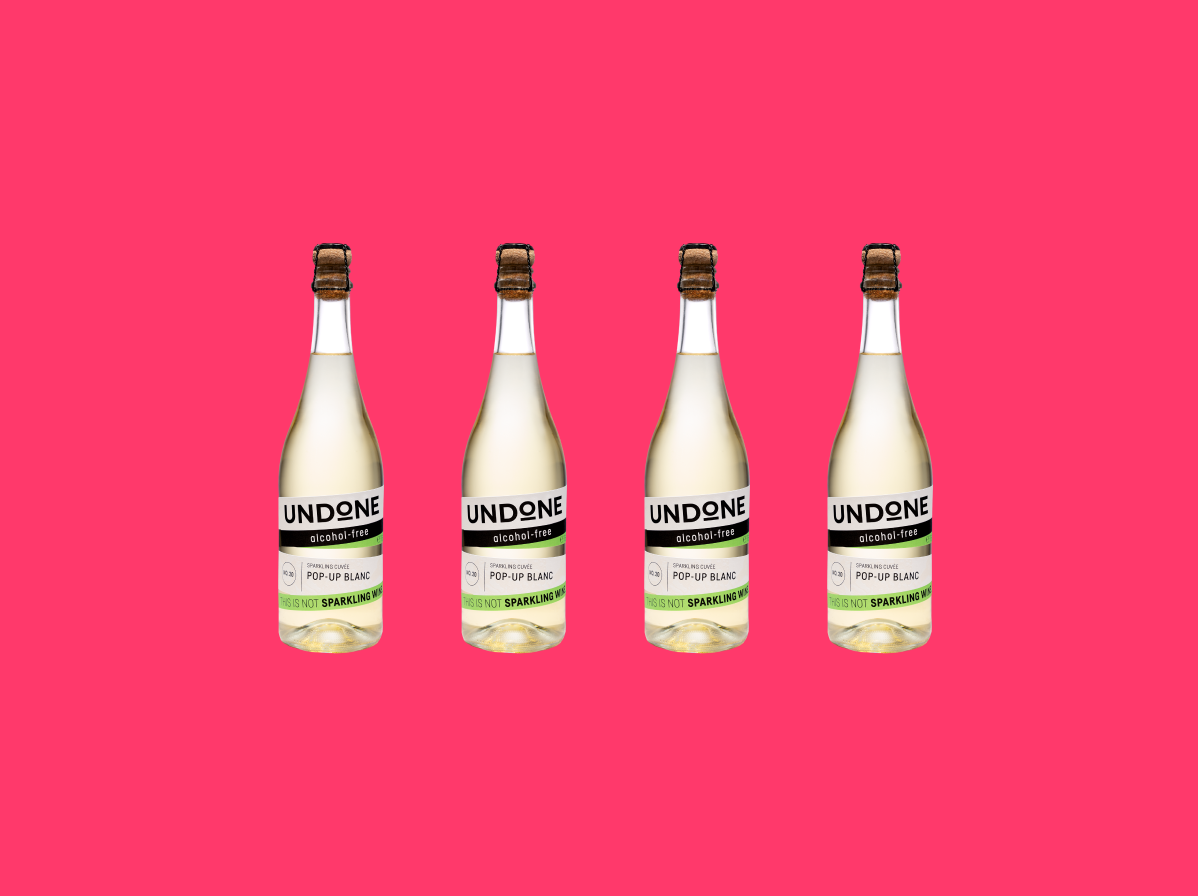 UNDONE NO. 20 POP-UP BLANC. NOT SPARKLING WINE