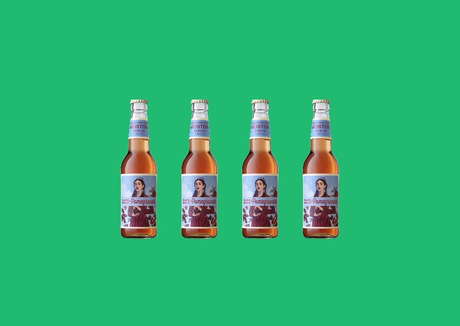 WOSTOK Organic Date-Pomegranate 12 х 330 ml